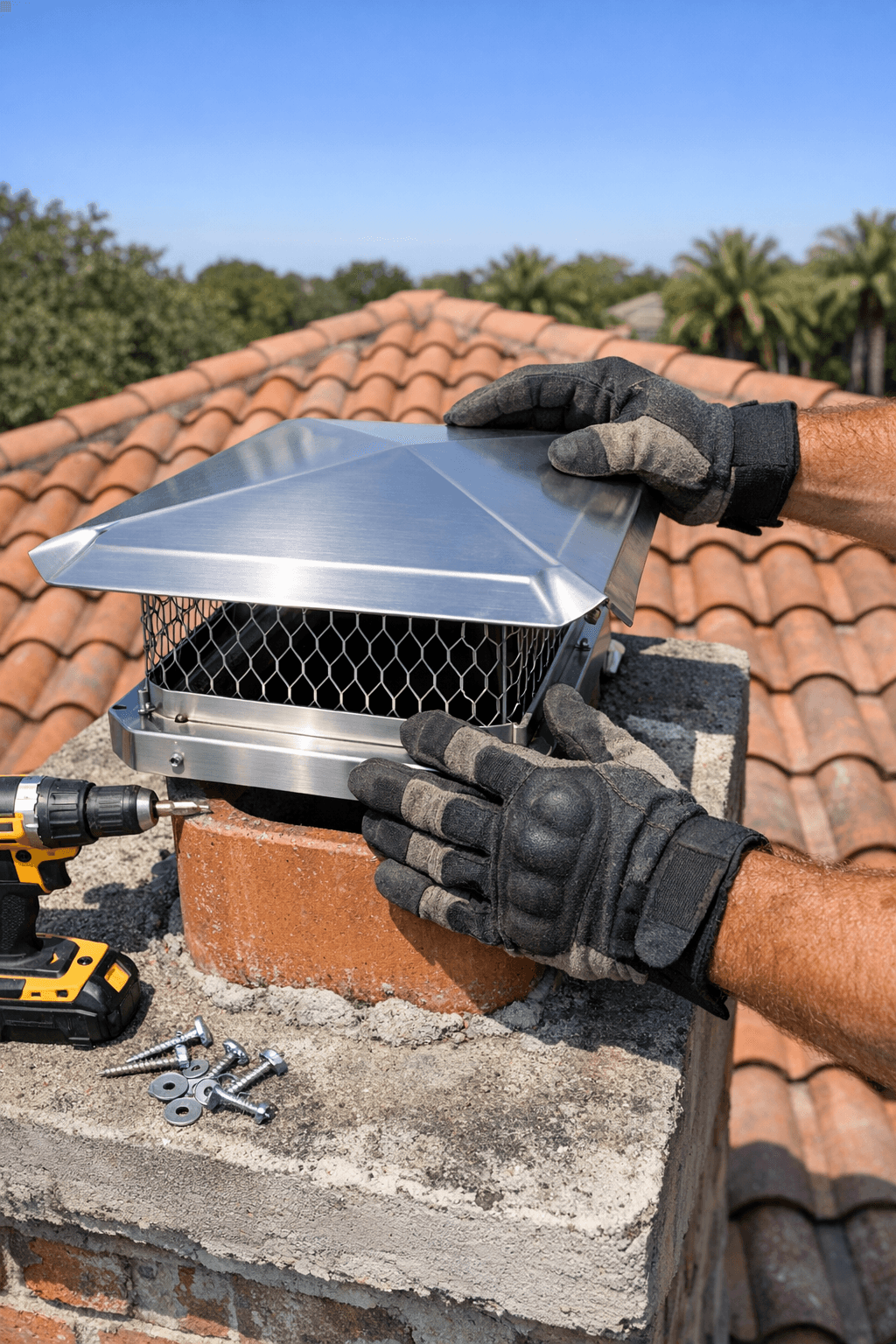 Chimney Cap Installation: DIY or Professional? (2026 Guide) - Professional service process