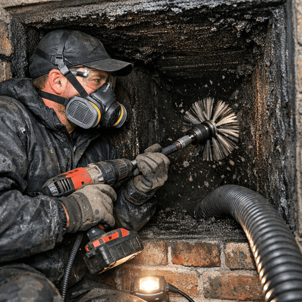 What Is Creosote? A Florida Homeowner Guide to Chimney Safety - Professional service process