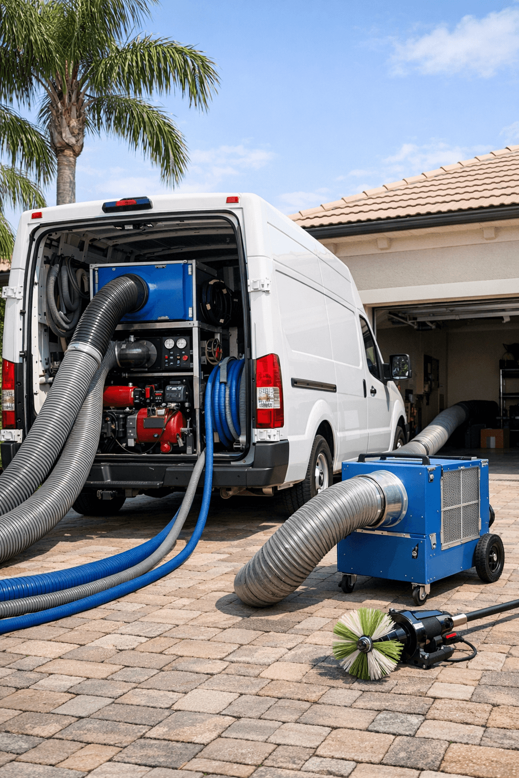 DIY vs Professional Air Duct Cleaning: Risks, Costs & What Really Works - Professional service process