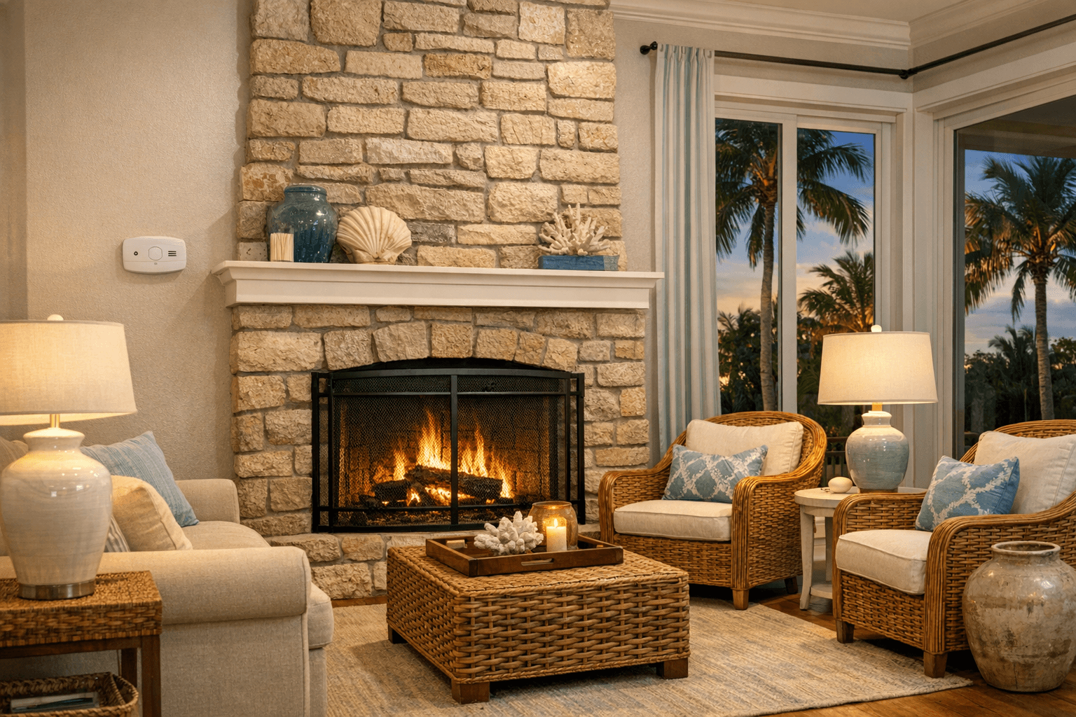 Fireplace Safety Tips for Florida Homes | Carbon Monoxide & Ventilation Guide