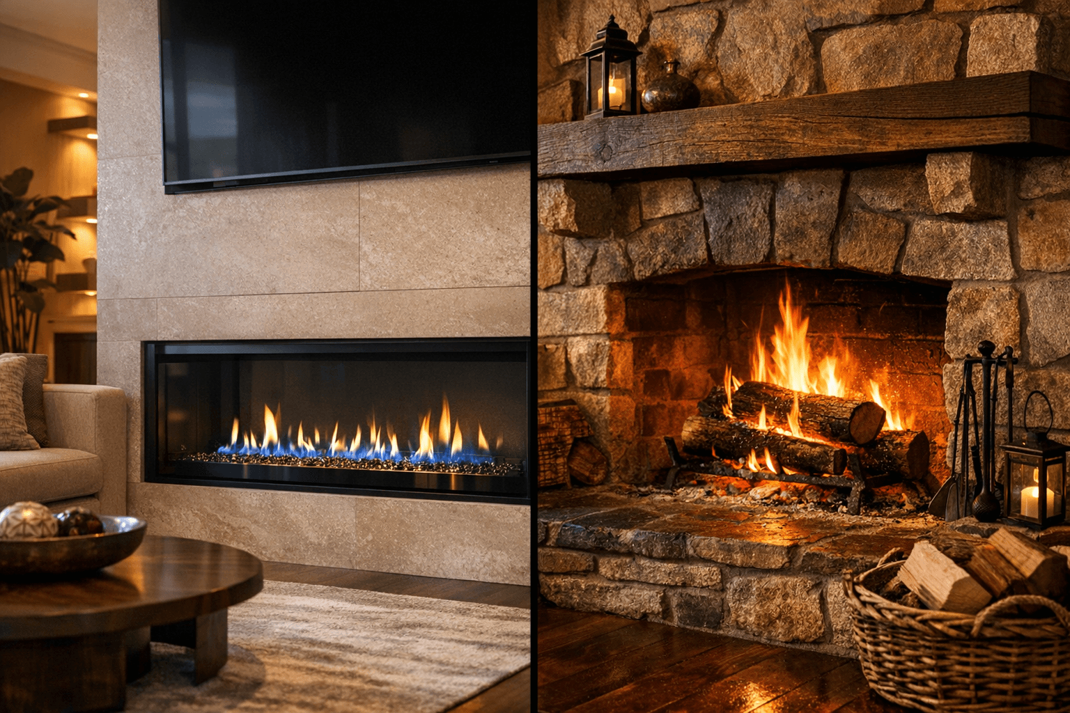 Gas vs Wood Fireplace Chimney Maintenance | Florida Guide 2025