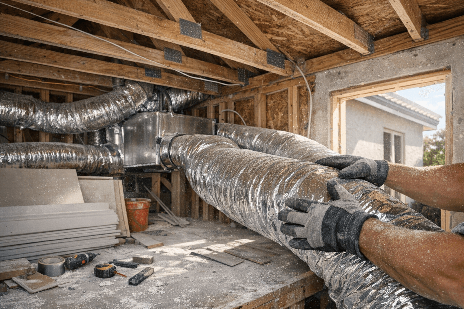 New Construction Air Duct Cleaning: Why New Homes Need It (2026 Guide)
