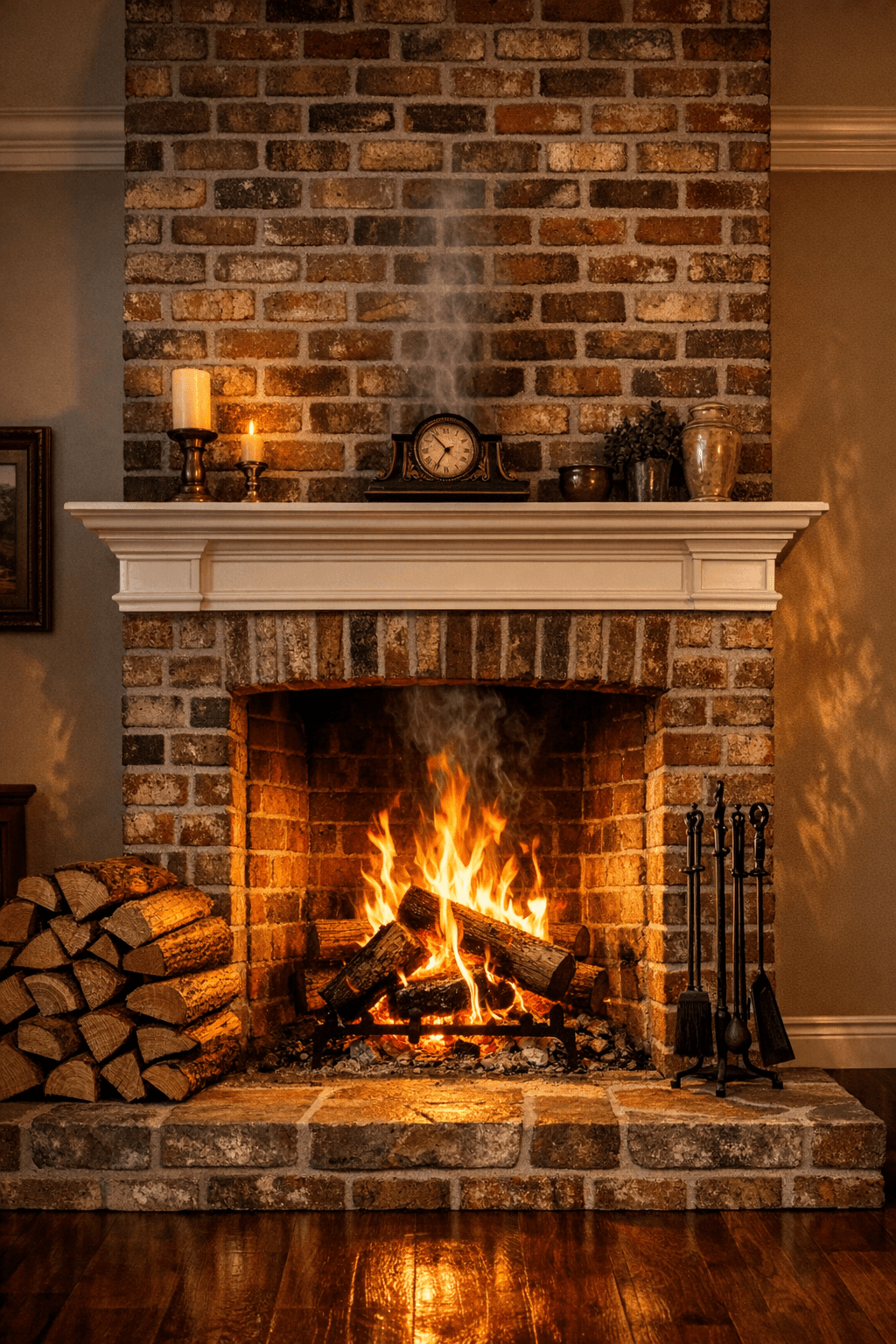 Gas vs Wood Fireplace Chimney Maintenance | Florida Guide 2025 - Professional service process