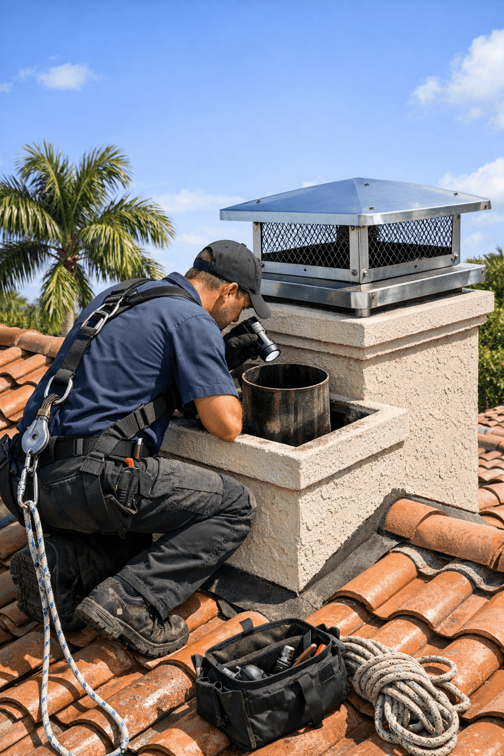 What Is a Chimney Flue? Complete Guide for Florida Homeowners - Professional service process