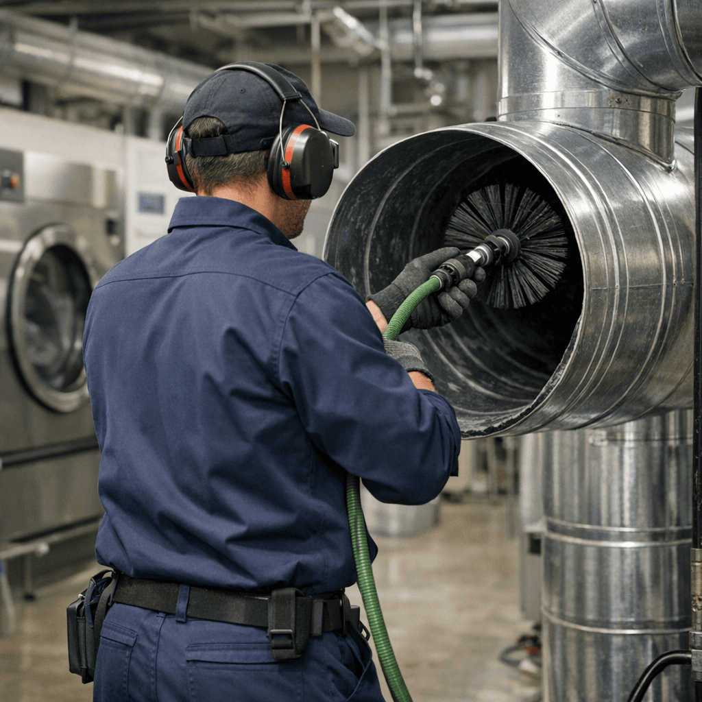 Commercial Dryer Vent Cleaning for Laundromats & Businesses - Warning signs and symptoms