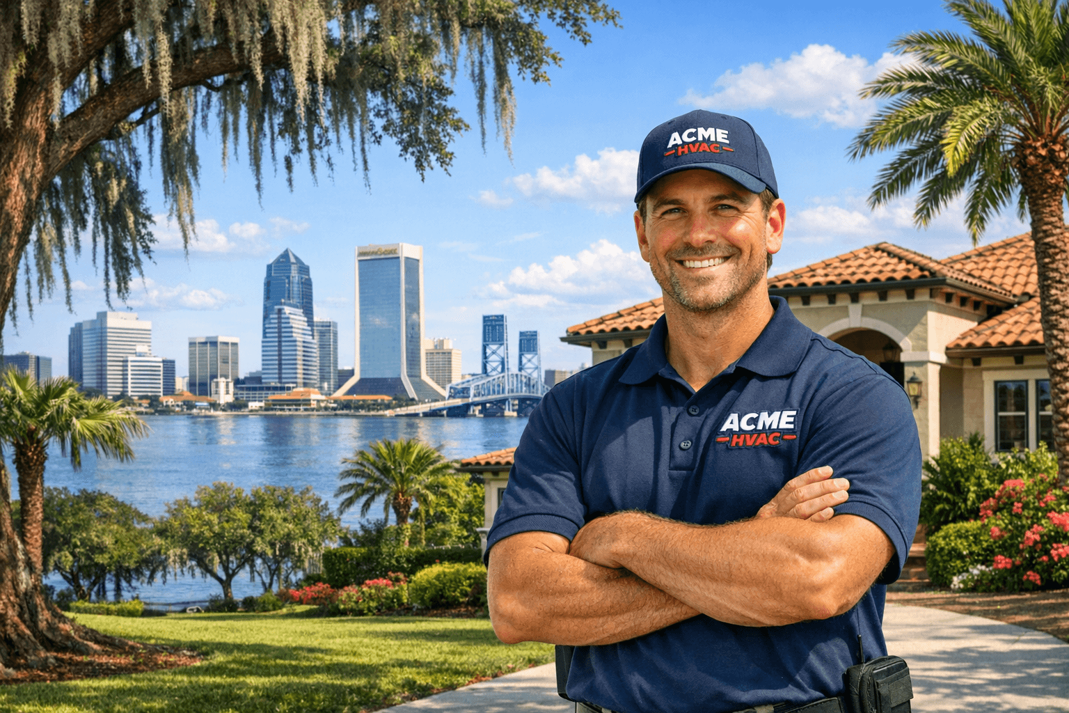 Professional HVAC service in Jacksonville
