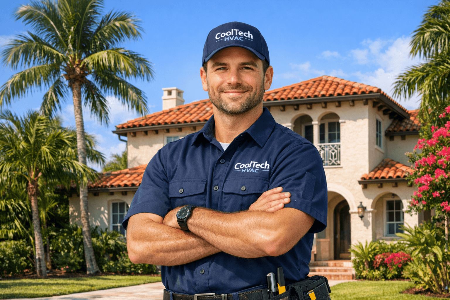Professional HVAC service in Miami