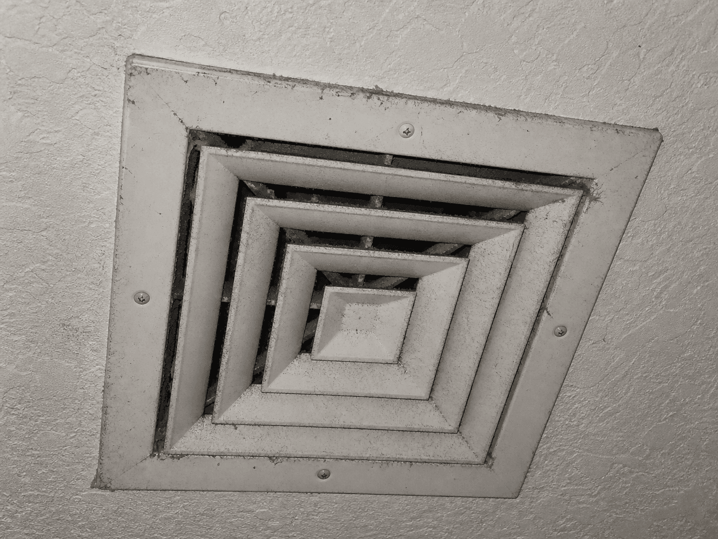 Supply Vent before air duct cleaning