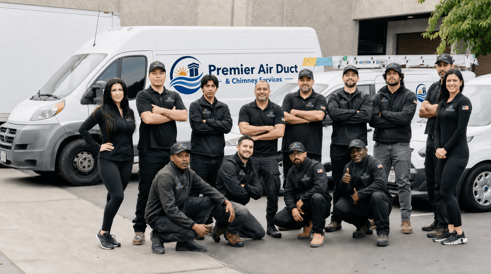 Premier Air Duct and Chimney Services team serving Naples